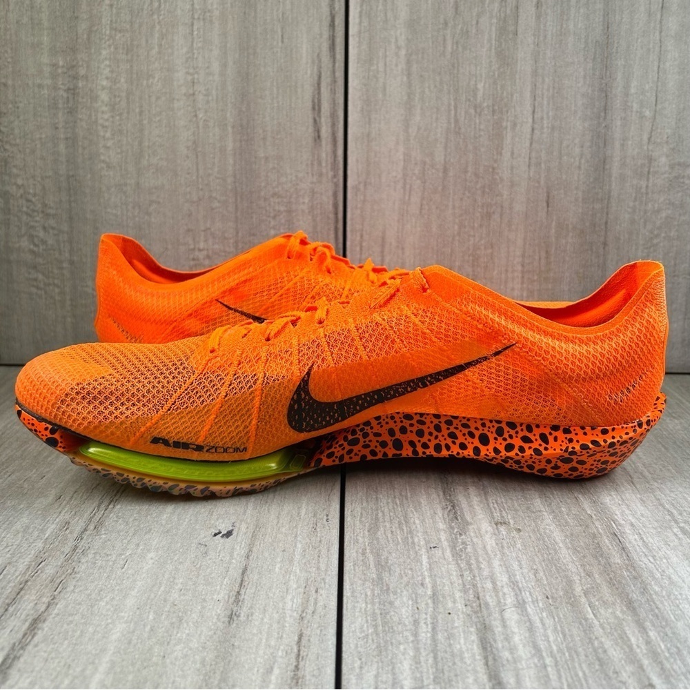 NEW Nike Air ZoomX Victory 2 Electric Safari Pack Track Spikes Men’s Size 15 - Picture 4 of 11